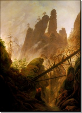 Скалистые ущелья, 1822-1823 - Фридрих, Каспар Давид