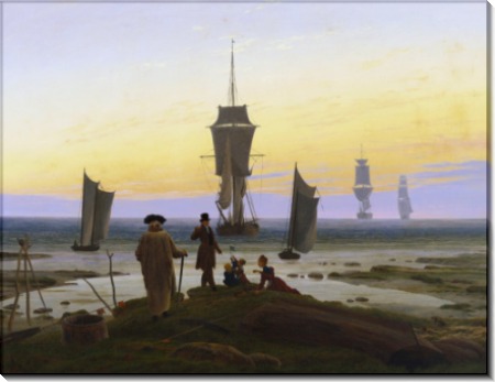 Этапы жизни (пляжные сцены в Вик), 1833 - Фридрих, Каспар Давид