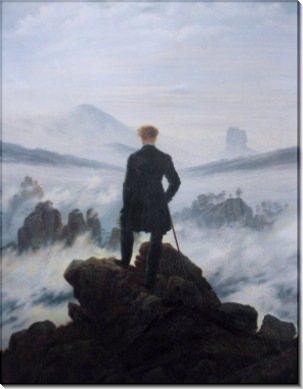 Странник над туманом, 1817-1818 - Фридрих, Каспар Давид