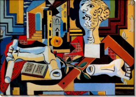 Гипсовые голова и руки, 1925 - Пикассо, Пабло