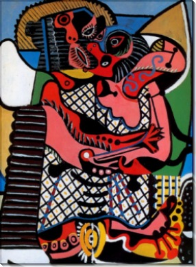 Поцелуй, 1925 - Пикассо, Пабло