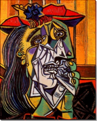 Женщины в слезах, 1937 - Пикассо, Пабло