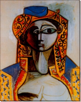 Жаклин в турецком костюме, 1955 - Пикассо, Пабло