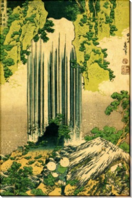 Водопад - Кацусика, Хокусай