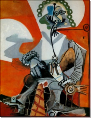 Мушкетер с трубкой, 1968 - Пикассо, Пабло