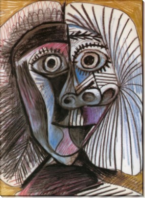 Голова женщины, 1972 - Пикассо, Пабло