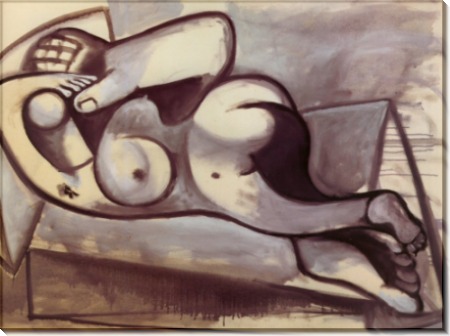 Женщина, лежащая на гигантской руке, 1945 - Пикассо, Пабло