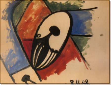 Этюд, 1948 - Пикассо, Пабло