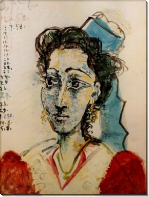 Жаклин Рок, 1958 - Пикассо, Пабло