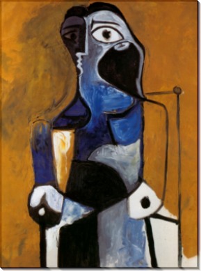 Сидящая женщина, 1960 - Пикассо, Пабло