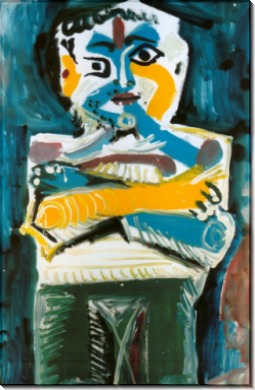 Человек со скрещенными руками, 1964 - Пикассо, Пабло