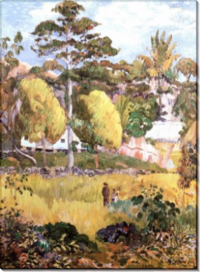 Пейзаж, 1891 - Гоген, Поль 