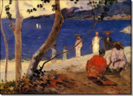 У моря, 1887 - Гоген, Поль 