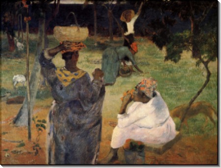 Сборщики манго, Мартиника1887 - Гоген, Поль 