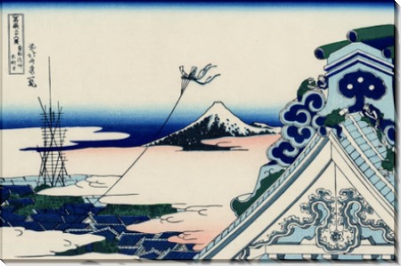 Храм восточной столицы - Кацусика, Хокусай