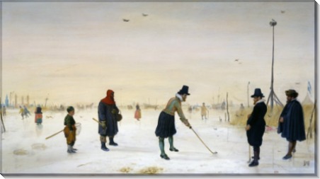 Игроки в гольф на льду - Аверкамп, Хендрик