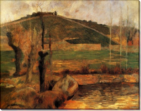 Вид с горы Сент-Маргерит, около Понт- Авена,1888 - Гоген, Поль 