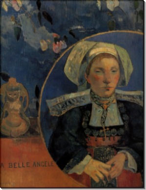 Красивая Ангеле, 1889 - Гоген, Поль 