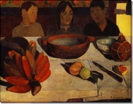 Еда, натюрморт с бананами, 1891 - Гоген, Поль 