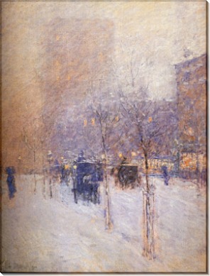 Зимний Нью-Йорк. 1900 - Гассам, Чайльд