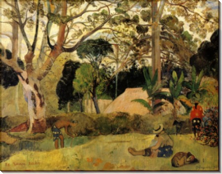 Большие деревья, 1891 - Гоген, Поль 