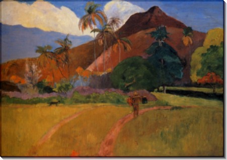 Горы на Таити, 1893 - Гоген, Поль 