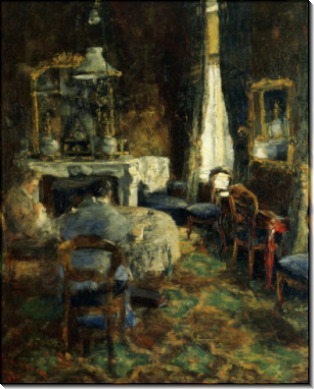 Гостиная ,1881 - Энсор, Джеймс