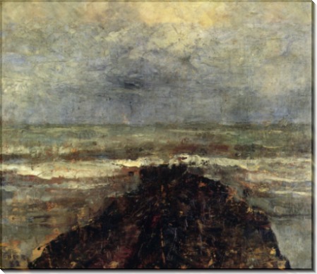 Волнорез, 1882 - Энсор, Джеймс