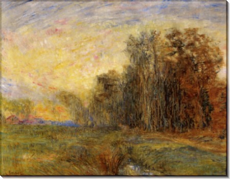 Край леса в Остенде, 1886 - Энсор, Джеймс