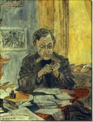 Портрет Эмиля Верхарна, 1890 - Энсор, Джеймс