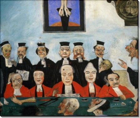 Хорошие судьи, 1891 - Энсор, Джеймс