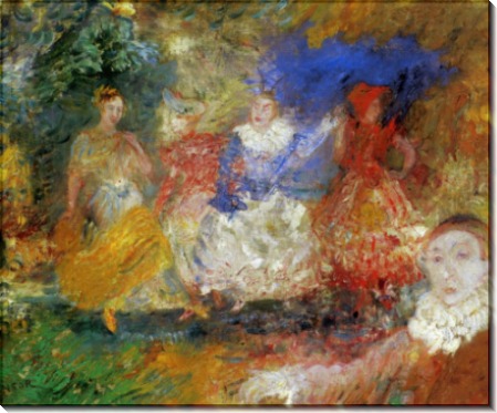 Балерины, 1896 - Энсор, Джеймс