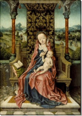 Мадонна с младенцем на престоле - Баутс, Альберт