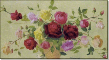 Букет роз, 1918 - Ложе,  Ашиль 