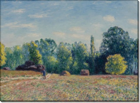 Опушка леса, 1895 - Сислей, Альфред