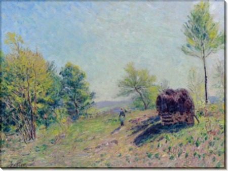 Отправляясь в лес весной, 1886 - Сислей, Альфред