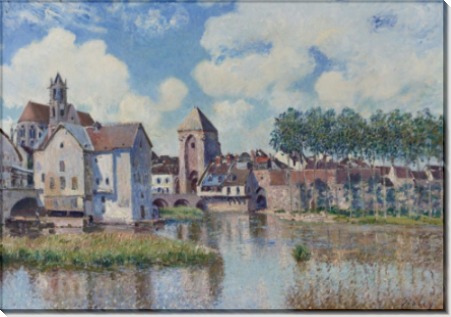 Море-сюр-Луан, 1891 - Сислей, Альфред