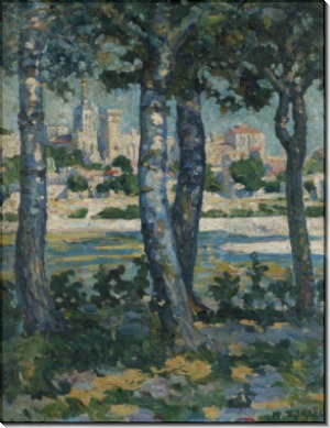 Вдоль Рона, Авиньон, 1910 - Зорах, Уильям