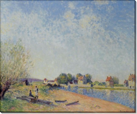 Канал Луана в Санкт-Maммс, 1885 - Сислей, Альфред