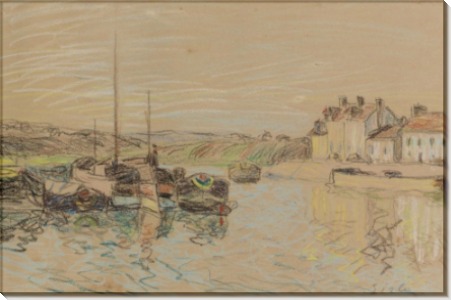 Канал Луана в Сант-Maммс, 1888 - Сислей, Альфред