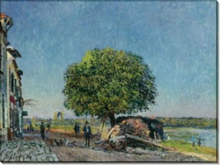 Каштан в Санкт-Maммс, 1880 - Сислей, Альфред