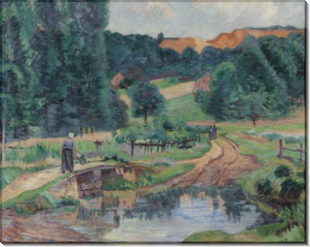 Пейзаж Сант-Шерон, 1888-90 - Гийомен, Арманд