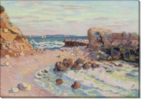 Скалы в Сен-Пале, 1900 - Гийомен, Арманд