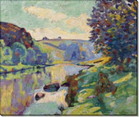 Скала Эхо в Крозан, 1905 - Гийомен, Арманд