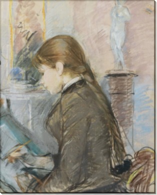 Поль Гобилар, рисование, -1886 - Моризо, Берта
