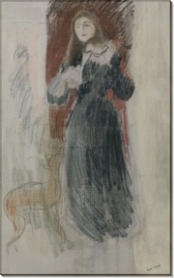 Скрипка, 1893 - Моризо, Берта