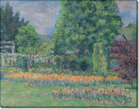 Сад в Живерни, 1927 - Моне, Бланш Ошеде