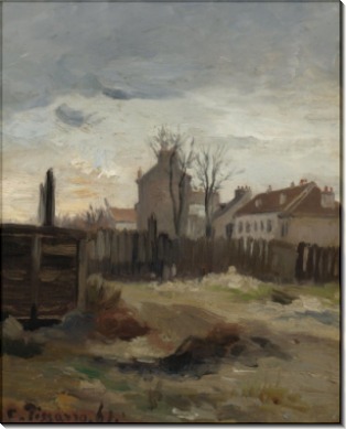 Бьют-Монмартр, 1861 - Писсарро, Камиль