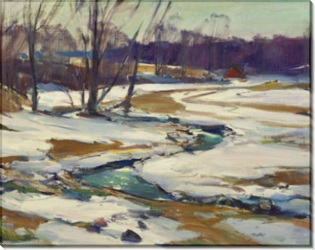 Ручей и тающий снег - Питерс, Карл Уильям 
