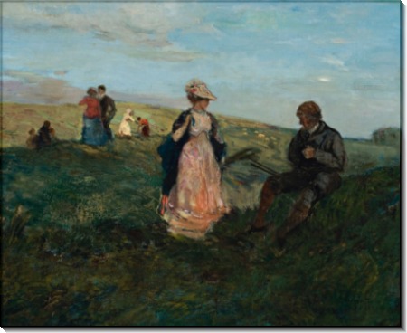 Пейзаж с фигурами, 1904 -  Кондер, Чарльз 